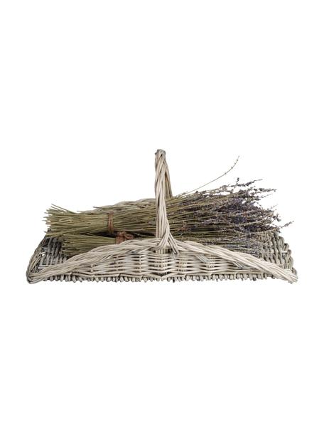 Bloemenplukmand Sara, Gevlochten wilgentakken, Lichtbruin, B 53 cm x H 24 cm