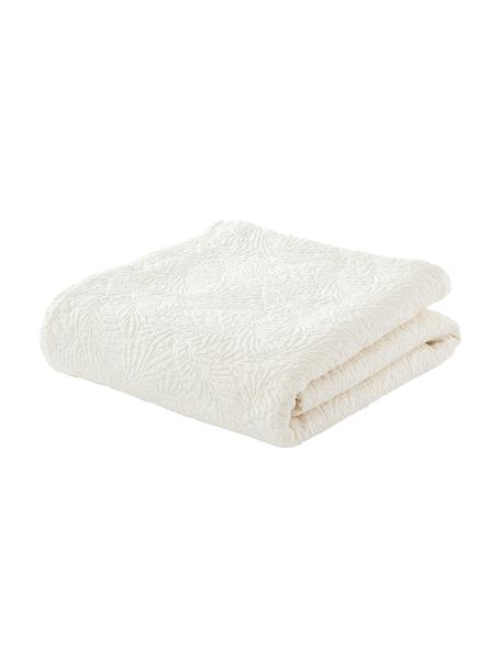 Colcha de algodón texturizada Panra, 100% algodón 

El material utilizado para este producto ha sido probado contra sustancias nocivas y está certificado según el STANDARD 100 por OEKO-TEX®, CITEVE, 5763CIT., Blanco crema, An 230 x L 250 cm