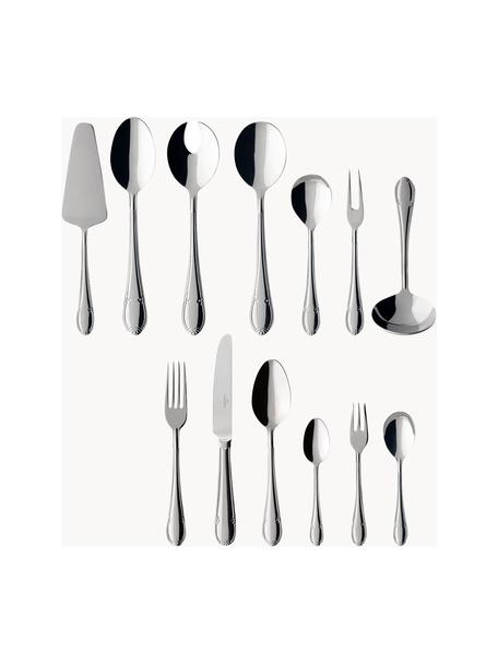 Cubertería Mademoiselle, 12 comensales (68 pzas.), Acero inoxidable

La cubertería está hecha de acero inoxidable. Por tanto, es duradera, inoxidable y resistente a las bacterias., Plateado brillante, Set de diferentes tamaños