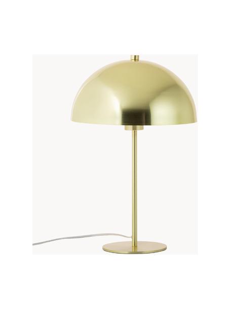 Lampada da tavolo Matilda, Paralume: metallo ottonato, Ottonato, Ø 29 x Alt. 45 cm