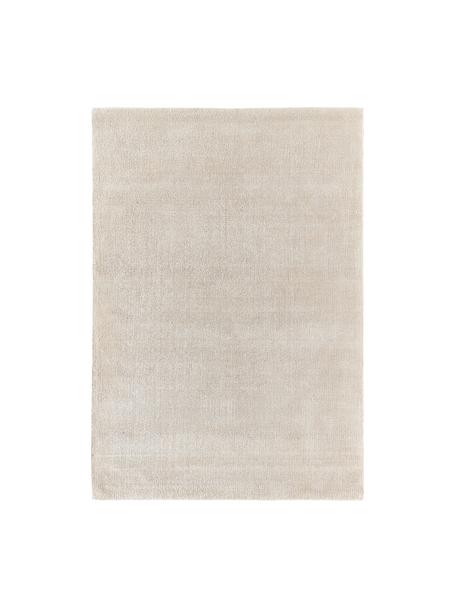 Tapis à poils courts beige tissé main Ainsley, 60 % polyester, certifié GRS
40 % laine, Beige, larg. 80 x long. 150 cm (taille XS)