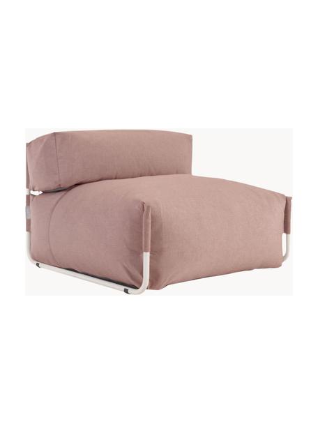 Garten-Loungesessel Square, Bezug: Polyester, Polypropylen, , Gestell: Aluminium, lackiert, Rosa, B 101 x T 101 cm