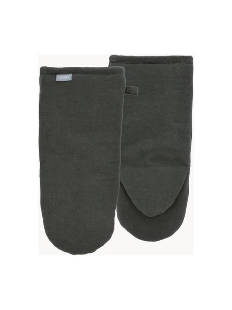 Kuchynská rukavica Soft Kitchen, 2 ks, 100 %  bavlna, Tmavozelená, Š 19 x D 36 cm