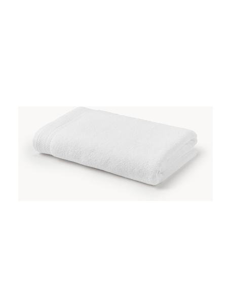 Handtuch Premium aus Bio-Baumwolle in verschiedenen Größen, 100 % Bio-Baumwolle, GOTS-zertifiziert (von GCL International, GCL-300517)
 Schwere Qualität, 600 g/m², Weiß, Duschtuch, B 70 x L 140 cm