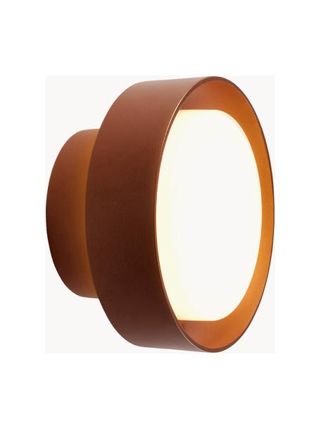 Applique murale d'extérieur LED soufflée bouche Plaff-On!, intensité lumineuse variable, Blanc, terracotta, Ø 16 x prof. 9 cm