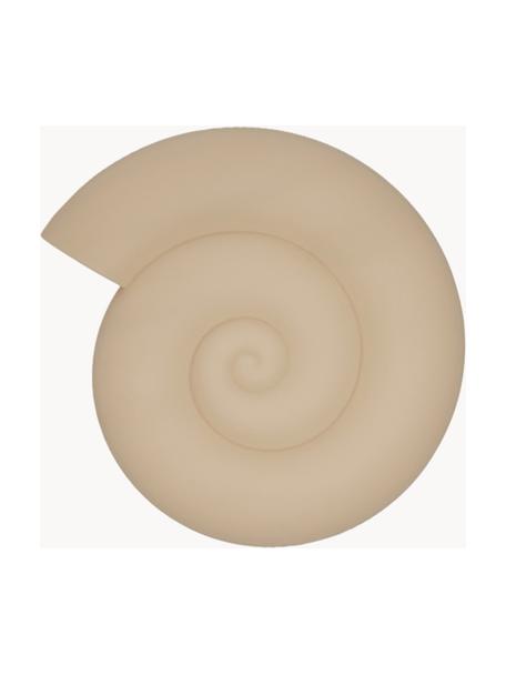 Untersetzer Nautilus, Silikon, Beige, B 17 x T 15 cm