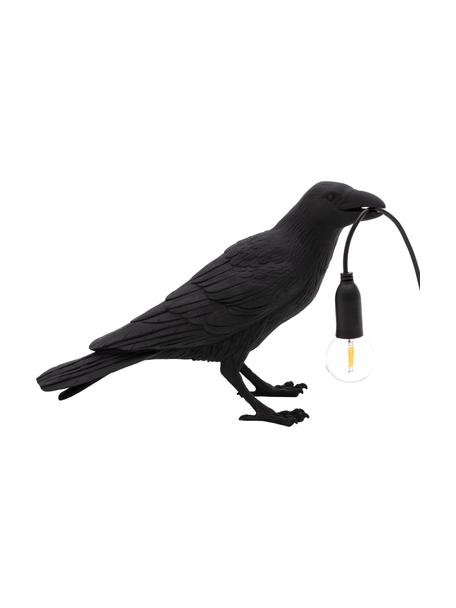 Lampa stołowa Bird, Czarny, S 33 x W 12 cm