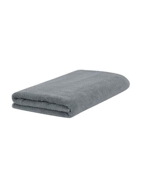 Asciugamano in diverse dimensioni in tinta unita Comfort, Grigio scuro, Asciugamano per ospiti