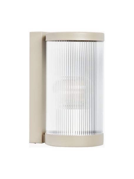 Vonkajšia nástenná lampa Coupar, Béžová, Ø 13 x V 25 cm