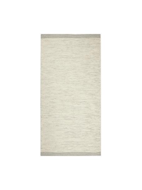 Ručne tkaný vlnený behúň Asko, Béžová, Š 70 x D 140 cm (veľkosť XS)