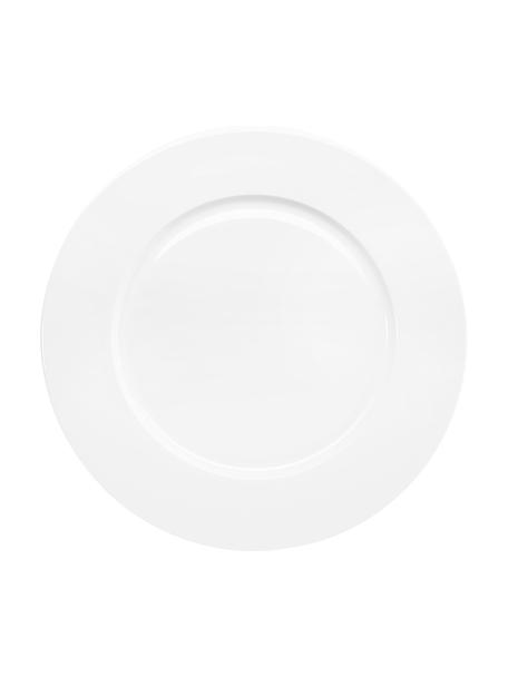 Assiettes plates en porcelaine Fine Bone China à table, 6 pièces, Porcelaine Fine Bone China
Fine Bone China est une porcelaine tendre, qui se distingue particulièrement par sa brillance et sa translucidité, Blanc, Ø 28 cm