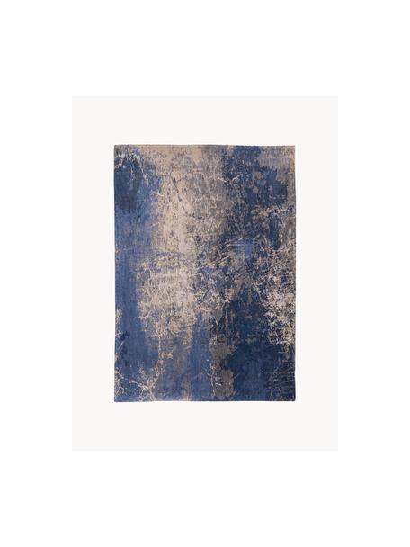 Koberec s abstraktným vzorom Abyss, 100 % polyester, Modrá, Š 80 x D 150 cm (veľkosť XS)