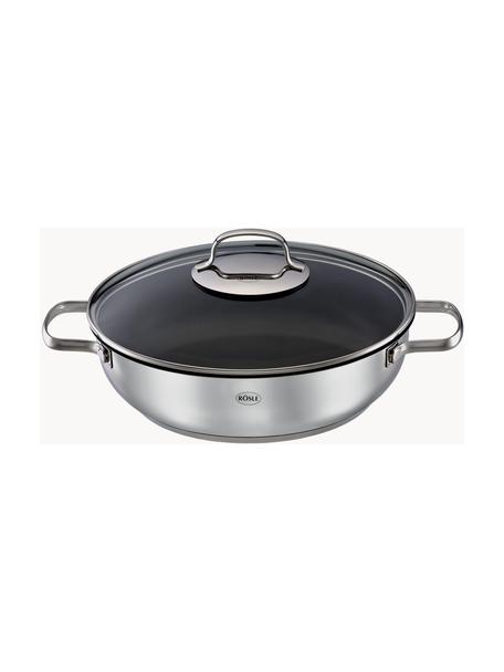 Servírovací pánev z nerezové oceli Elegance, Stříbrná, Š 38 cm, V 16 cm