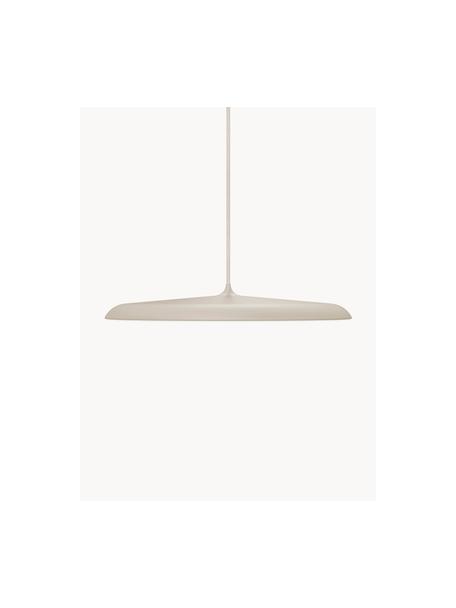 Suspension LED Artist, Beige clair, mat, Ø 40 x haut. 6 cm