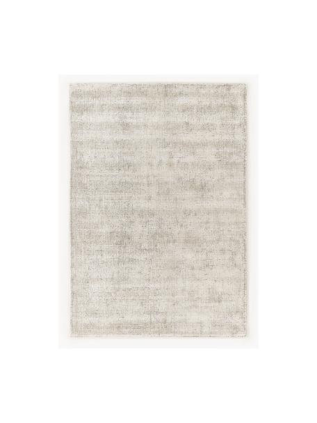 Ručne tkaný koberec s krátkym vlasom Mansa, 56 % vlna, RWS certifikát, 44 % viskóza, Béžová, krémovobiela, Š 160 x D 230 cm (veľkosť M)