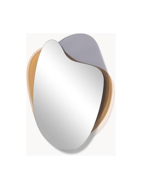 Espejo de pared sin marco Melia, Espejo: cristal, Parte trasera: tablero de fibras de dens, Gris, marrónclaro, An 55 x Al 71 cm