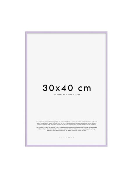 Ručně vyrobený fotorámeček Explore, různé velikosti, Levandulová, Š 30 cm, V 40 cm
