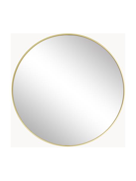 Okrúhle nástenné zrkadlo Ida, Zlatá, Ø 55 cm