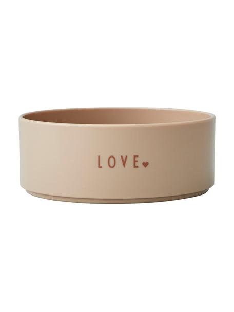 Miseczka dla dzieci Mini Favourite, Tritan, wolne od BPA, BPS i EA, Beżowy (Love), Ø 11 x W 5 cm