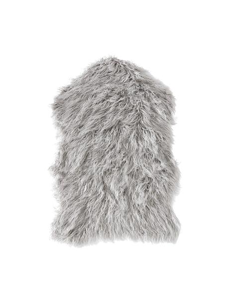 Fausse fourrure Morten, frisée, Gris clair, larg. 60 x long. 90 cm