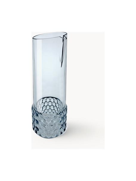 Carafe à eau avec embossage décoratif Jellies, 1,3 L, Plastique, Bleu ciel, 1,3 L