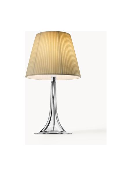 Lampa stołowa z funkcją przyciemniania Miss K, Tworzywo sztuczne, Ochrowy, transparentny, S 24 x W 43 cm