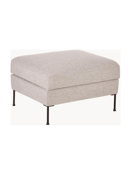 Sofa-Hocker Cucita mit Stauraum, Bezug: Webstoff (Polyester) Der , Gestell: Massives Kiefernholz, FSC, Webstoff Hellbeige, B 75 x T 65 cm