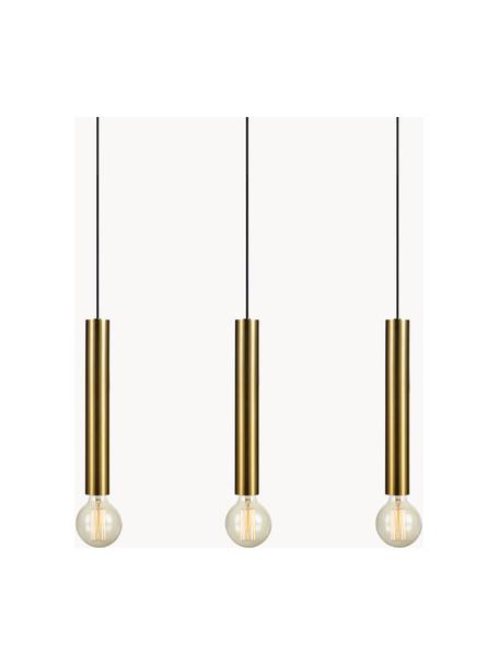 Grote hanglamp Sencillo, Messingkleurig, B 75 x H 36 cm