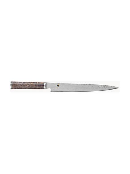 Nóż Sujihiki Miyabi, Odcienie srebrnego, greige, D 38 cm