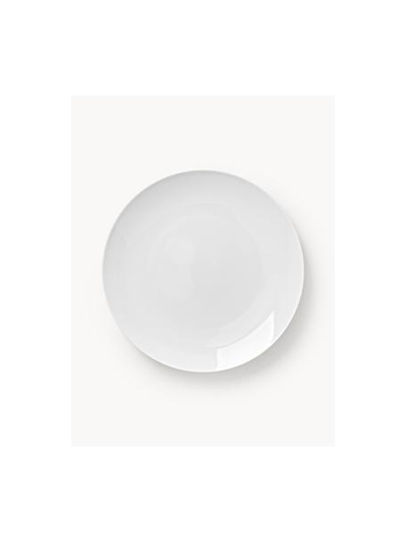 Porcelánový plytký tanier Delight Modern, 2 ks, Porcelán, Biela, Ø 27 cm
