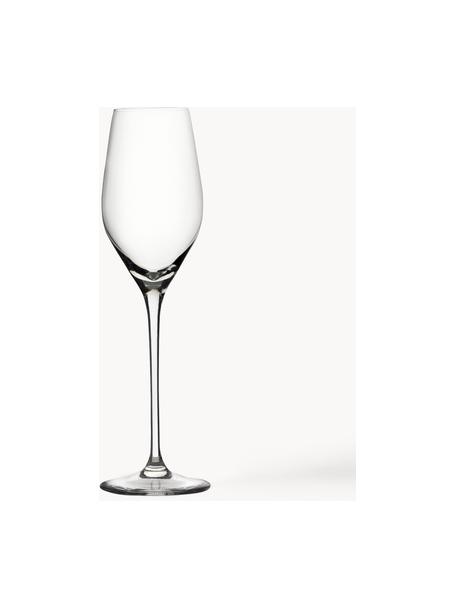 Flûtes à champagne en cristal Exquisit, 6 pièces, Cristal

Apportez l'éclat du cristal à votre table ! Ce verre est d'une transparence exceptionnelle et d'un poids agréable, ce qui lui donne une sensation de qualité et un aspect élégant. De plus, les coupes fines rendent chaque pièce unique, en faisant un objet à la fois pratique et esthétique, Transparent, Ø 7 x haut. 25 cm, 265 ml