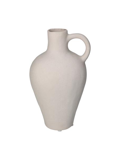 Porzellan-Vase Dom in Cremeweiss, Porzellan, Cremeweiss, Ø 14 x H 25 cm