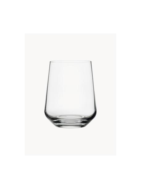 Bicchieri acqua Essence 2 pz, Vetro, Trasparente, Ø 7 x Alt. 10 cm, 350 ml