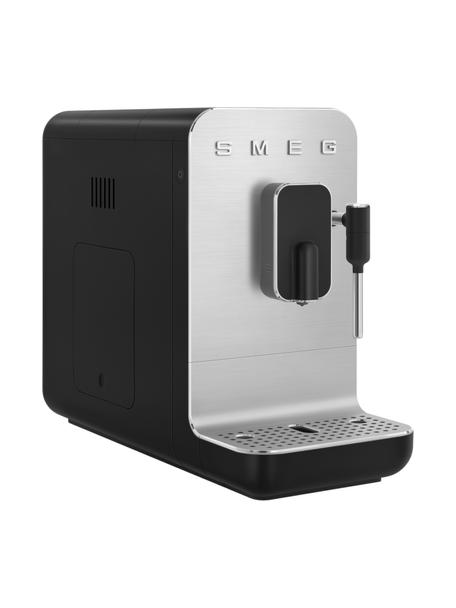 Kaffeemaschine 50's Style in Schwarz, Gehäuse: Kunststoff, Schwarz, Silberfarben, B 18 x H 34 cm