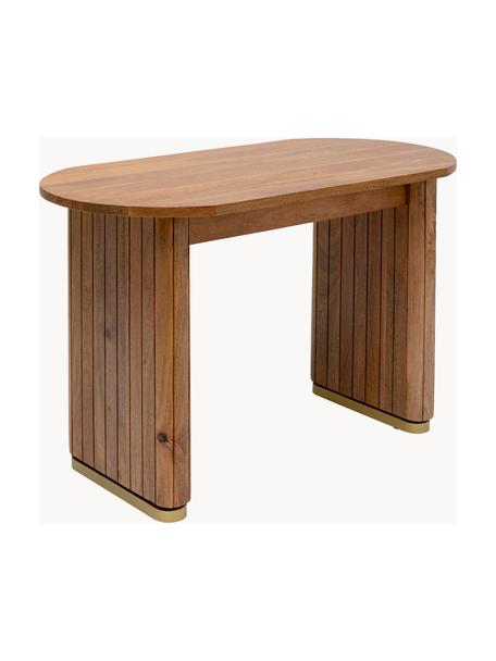 Psací stůl z mangového dřeva Grace, Mangové dřevo, Š 110 cm, H 55 cm
