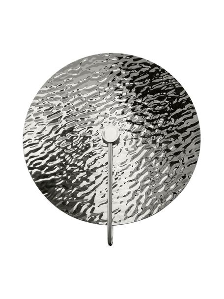 Grote wandlamp Mare, Glas, Chroomkleurig, Ø 40 x D 13 cm