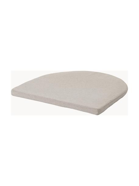 Cojín de asiento para exterior sillón Bauhaus, Tapizado: 100% tejido acrílico Alta, Beige claro, An 60 x L 61 cm