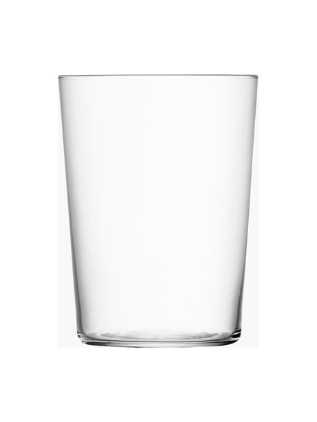 Filigránové sklenice Gio, 6 ks, Sklo, Transparentní, Ø 9 cm, V 12 cm, 560 ml