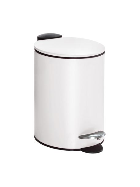 Kosz na śmieci Silence, Metal lakierowany, Biały, 3 l