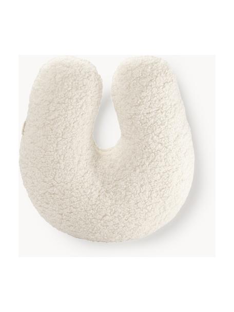 Coussin en peluche U Arch, Blanc cassé, larg. 38 x long. 42 cm