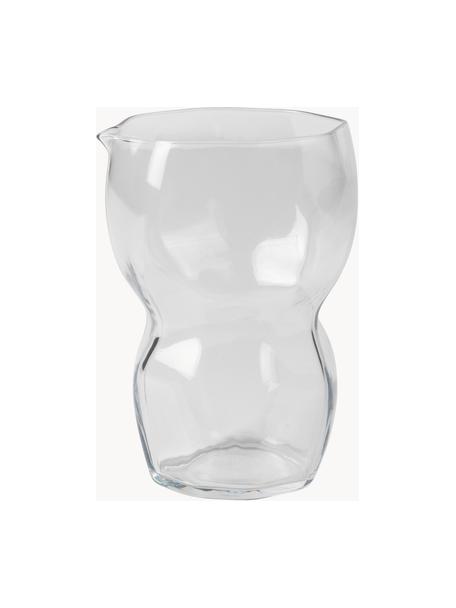 Mundgeblasene Wasserkaraffe Limfjord, 900 ml, Glas, mundgeblasen, Transparent, 900 ml