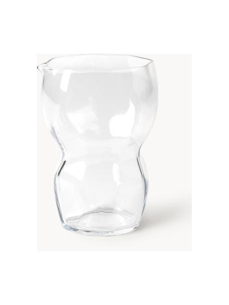 Mundgeblasene Karaffe Limfjord, 900 ml, Glas, mundgeblasen, Transparent, 900 ml