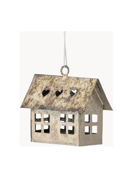Weihnachtsbaumanhänger Jayla, Eisen, beschichtet, Braun, B 7 x H 6 cm