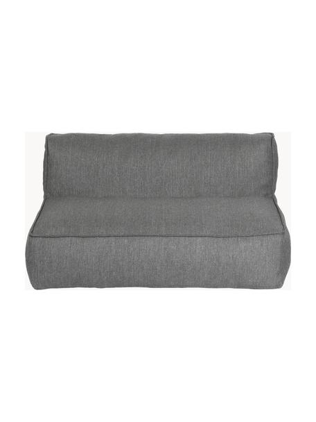 Outdoor-Loungesofa Grow (2-Sitzer), Bezug: 100 % Polyester, wetterfe, Webstoff Dunkelgrau, B 130 x T 95 cm