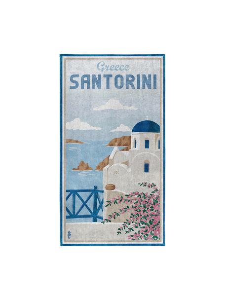 Strandtuch Santorini, Mehrfarbig, B 90 x L 170 cm