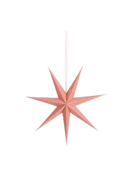 Étoile décorative Christina, Carton, Rose, Ø 60 cm