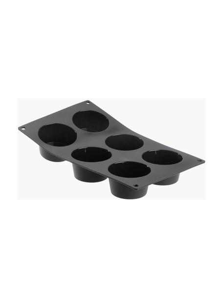 Moule à muffins en silicone Moul Flex, Silicone, Noir, larg. 17 x long. 30 cm
