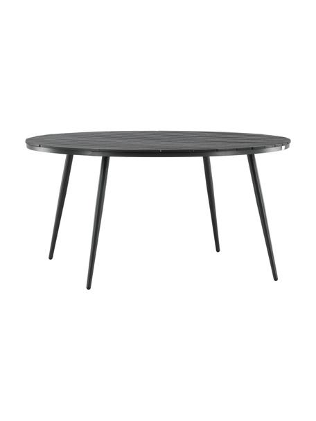 Tavolo da pranzo e da giardino Break, Struttura: alluminio, verniciato a p, Nero, antracite, Ø 150 x Alt. 74 cm