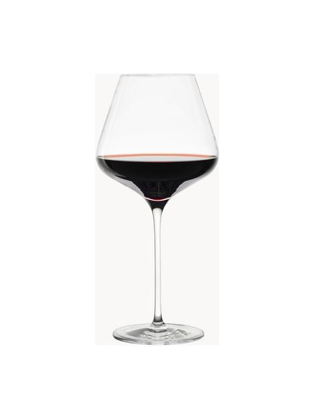 Bicchieri da vino rosso in cristallo Quatrophil 6 pz, Cristallo, Trasparente, Ø 12 x Alt. 25 cm, 710 ml