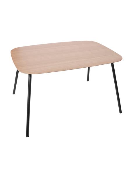 Kinder-Tisch Oakee, Gestell: Metall, lackiert, Platte: Buchenholz mit Eichenholz, Eichenholz, B 70 x H 45 cm